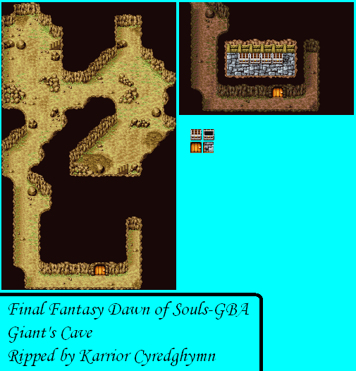 Final Fantasy 1: Dawn of Souls - Giant's Cave