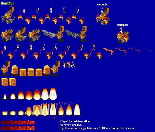 Mega Man Battle Network 2 - HeatMan.EXE