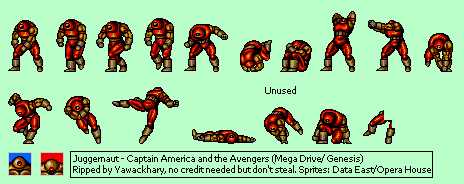 Captain America and the Avengers - Juggernaut