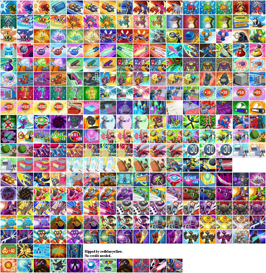The spriters resource full sheet view mega man battle network 4 5