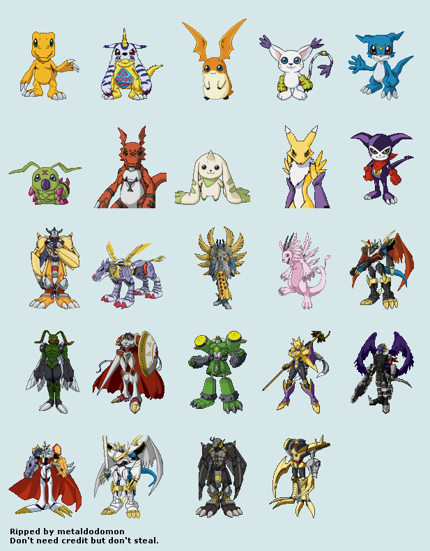 Digimon Renders