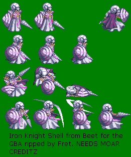 Bouken-Ou Beet: Buster's Road - Iron Knight Shell