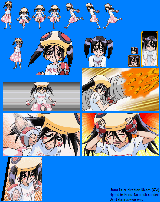 Bleach Advance: Kurenai ni Somaru Soul Society (JPN) - Tsumugiya Ururu