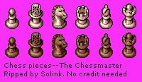 The Chessmaster - Chess Pieces