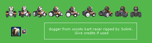 Cocoto Kart Racer - Dugger