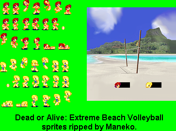 Dead or Alive: Extreme Beach Vollyball - Volleyball