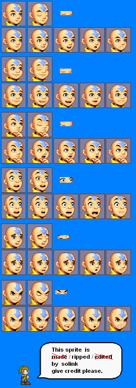 Portraits of Aang