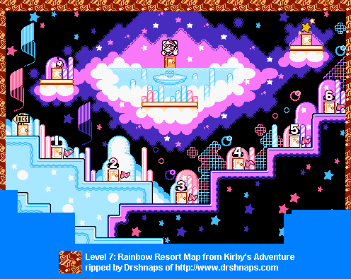 Kirby's Adventure - World 07 Rainbow Resort