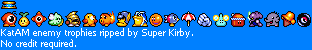 Kirby & the Amazing Mirror - Trophies