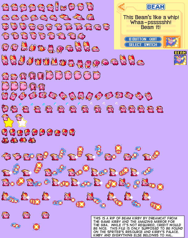 Actualizar 55+ imagen kirby gba sprites