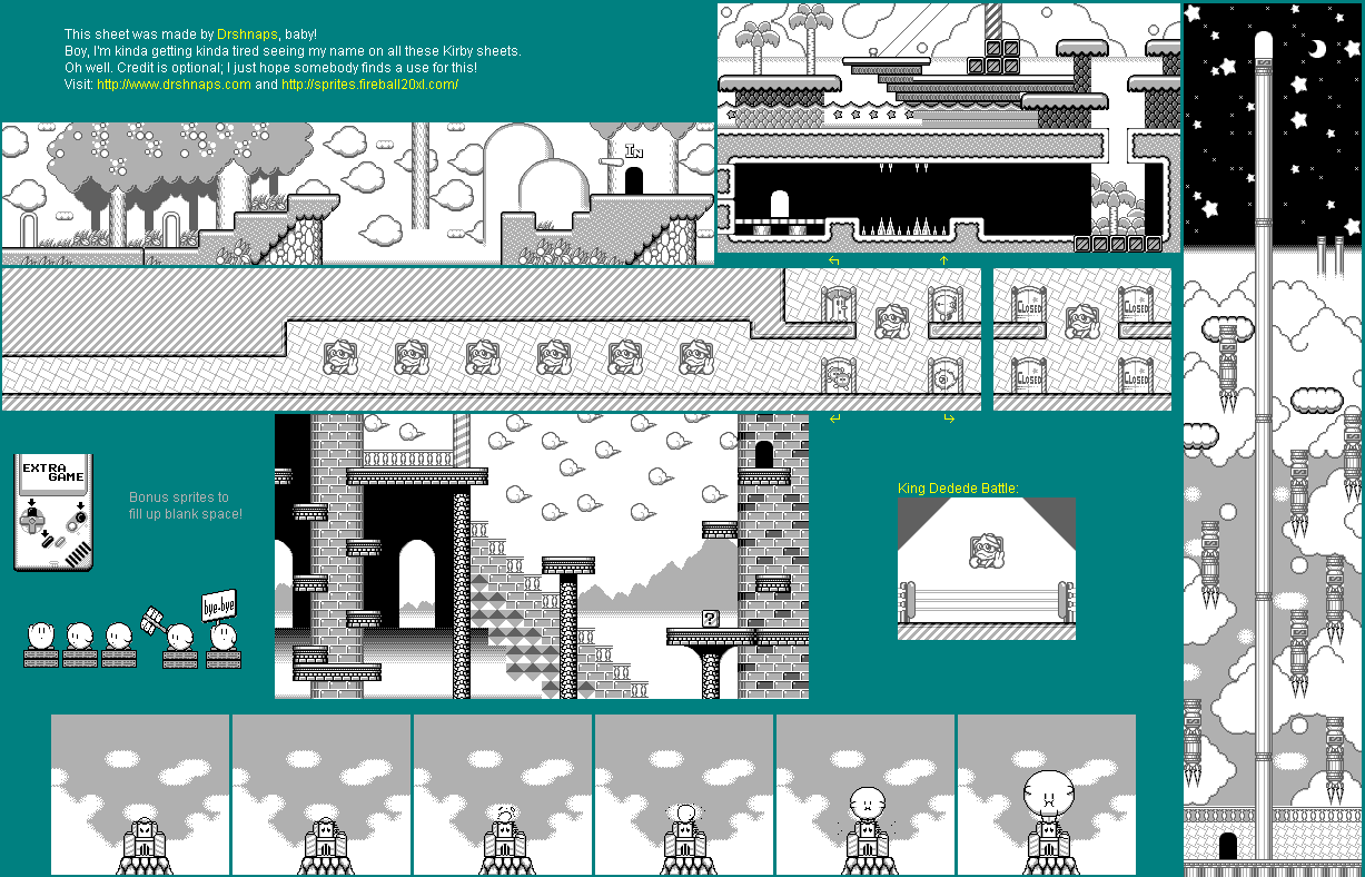 Kirby's Dream Land - Stage 5: Mt. Dedede