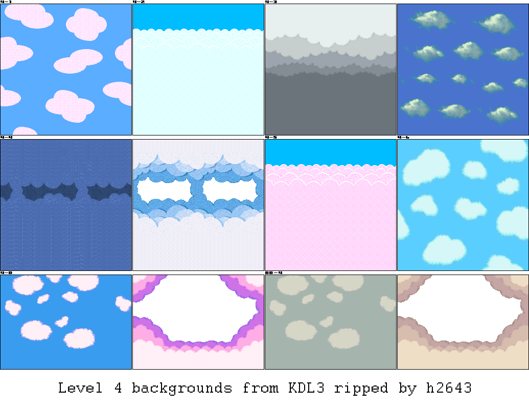 Kirby's Dream Land 3 - Level 4: Cloudy Park