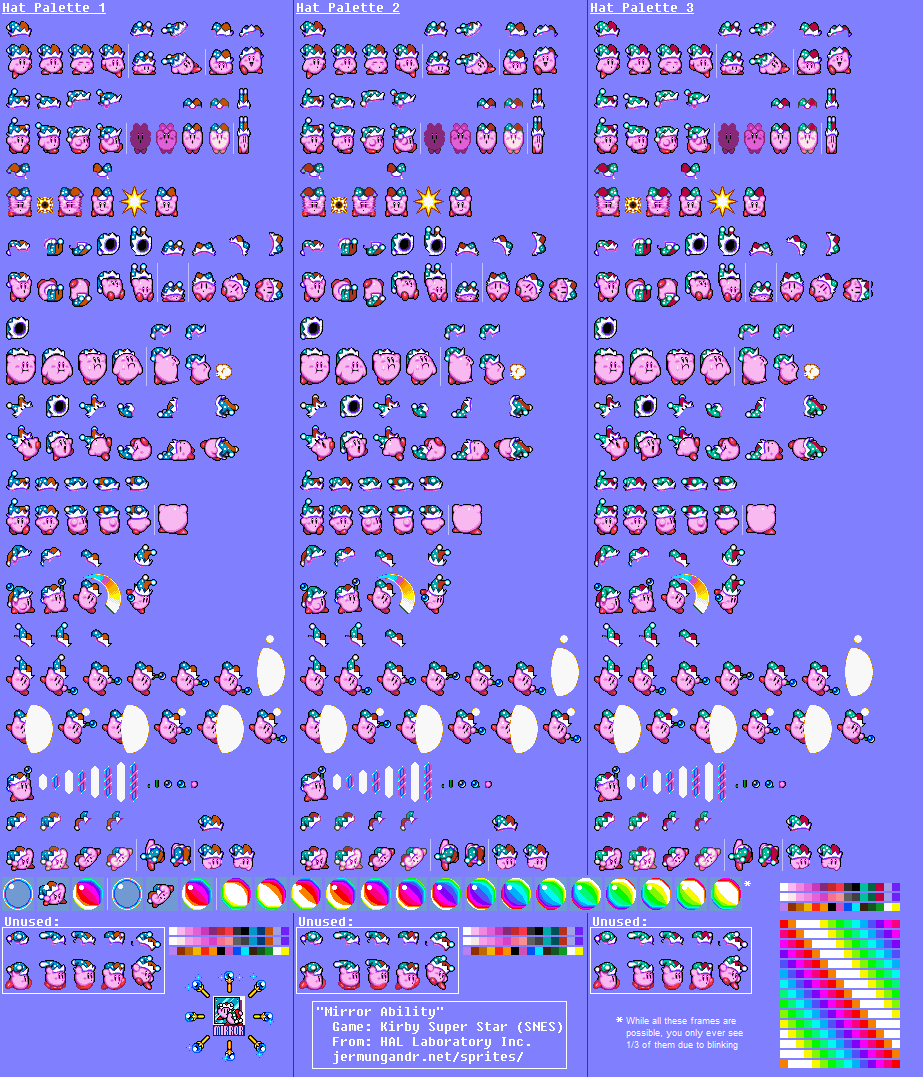 Kirby sonic sprites kirby superstar sonic - lopersshowcase