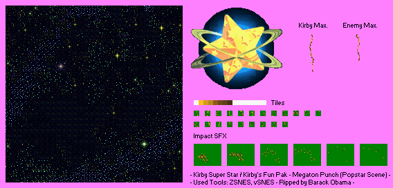 Kirby Super Star / Kirby's Fun Pak - Megaton Punch Results