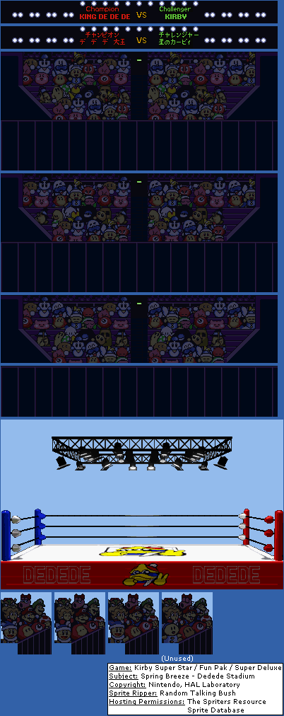 Kirby Super Star / Kirby's Fun Pak - Mt. Dedede Stadium