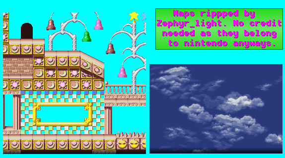 Kirby Super Star / Kirby's Fun Pak - Bubbly Clouds 2