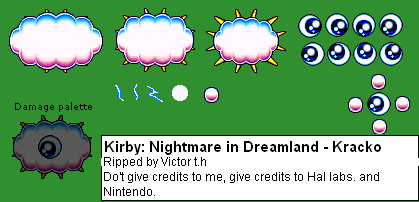 Kirby: Nightmare in Dream Land - Kracko