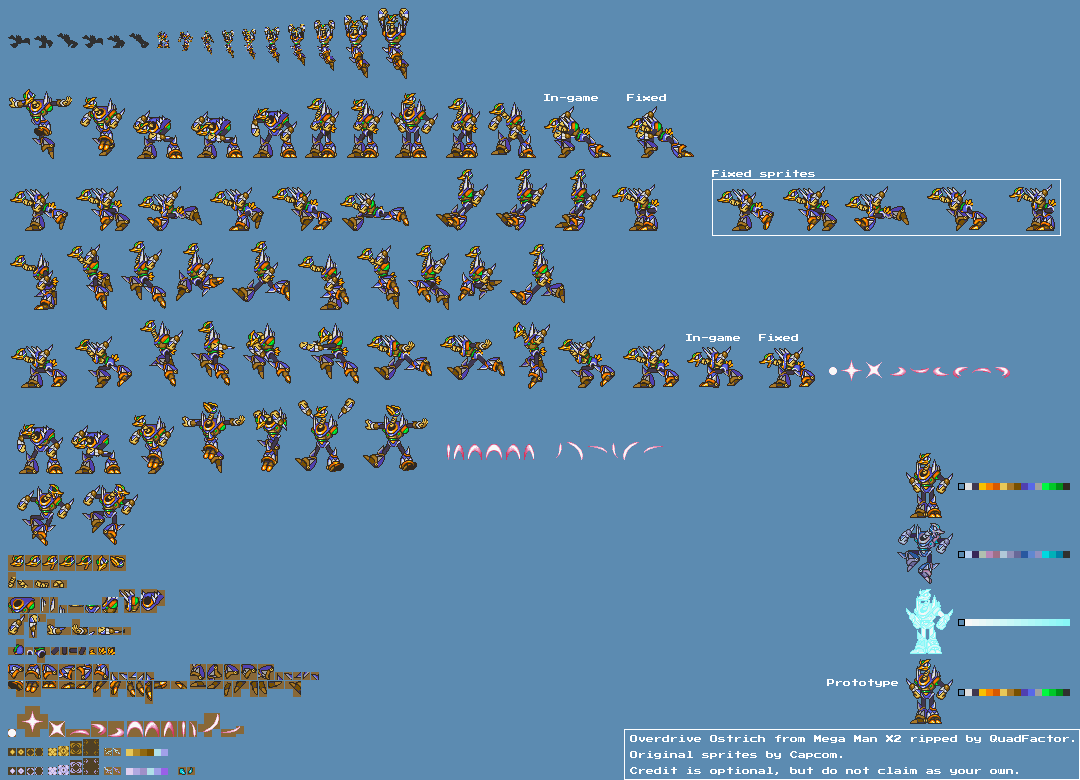 Mega Man X2 - Overdrive Ostrich