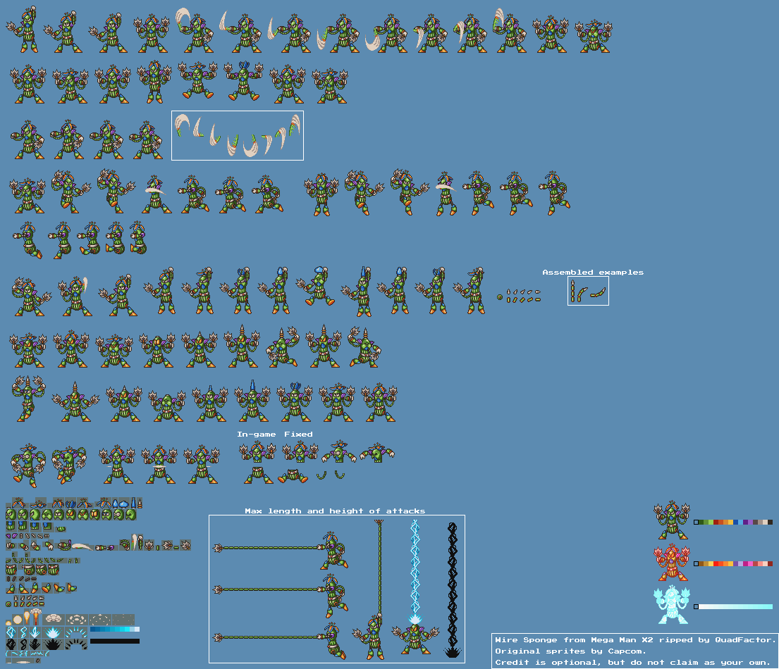 Mega Man X2 - Wire Sponge