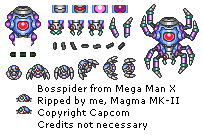 Mega Man X - Bosspider