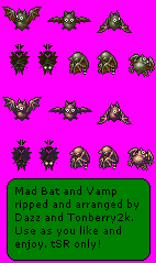 Chrono Trigger - Mad Bat & Vamp