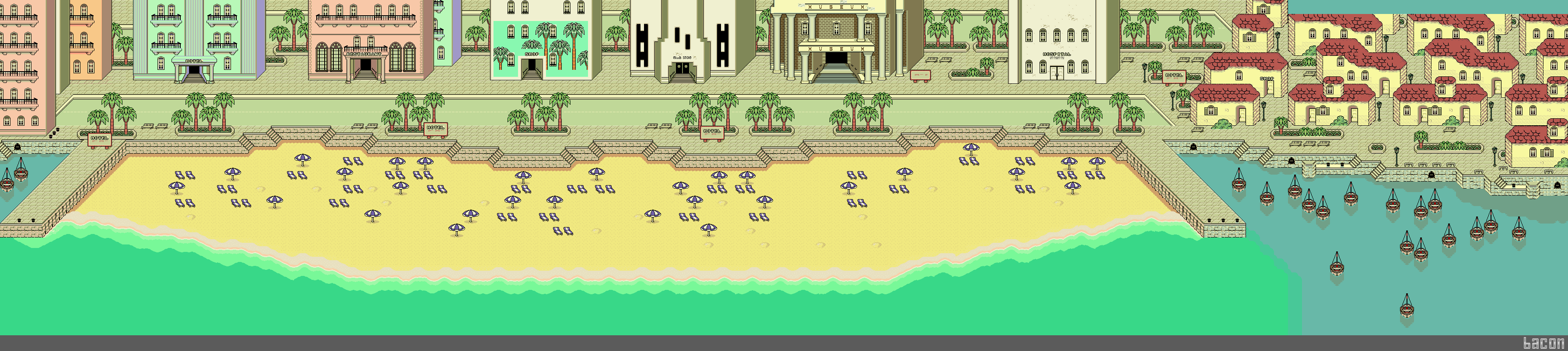 EarthBound / Mother 2 - Summers (Exterior)