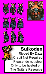 Suikoden - Dwarf Chief