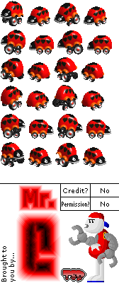 Chameleon Twist 2 - Ladybug Car