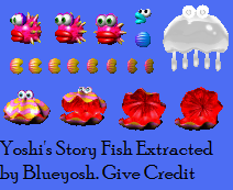 Yoshi's Story - Sea Creatures