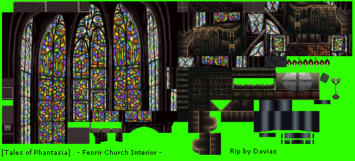 Tales of Phantasia (JPN) - Fenrir Church Interior