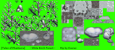 Tales of Phantasia (JPN) - White Birch Forest