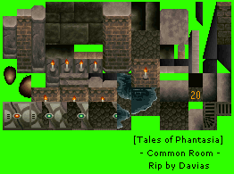 Tales of Phantasia (JPN) - Common Room