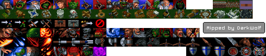 Warcraft: Orcs & Humans - Icons