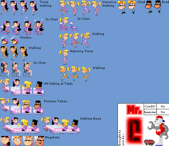 Nicktoons: Freeze Frame Frenzy - The Popular Kids