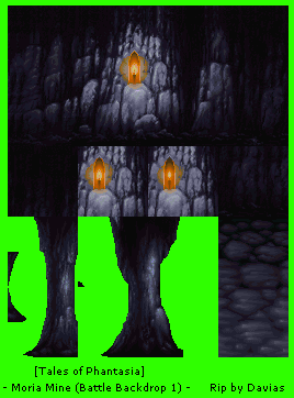 Tales of Phantasia (JPN) - Moria Mine 1 (Battle Backdrop)