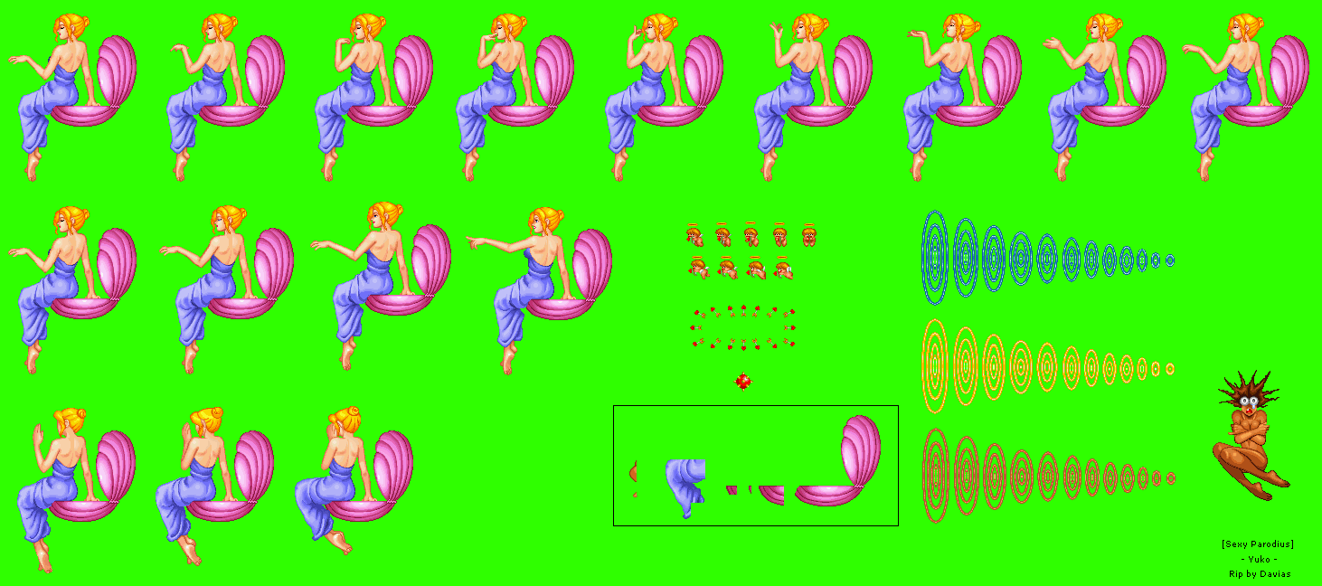 Sexy Parodius (JPN) - Yuko