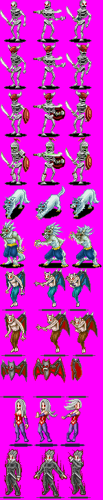 Ghost Hunter RPG - Enemies