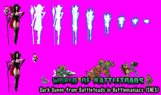 Battletoads in Battlemaniacs - Dark Queen
