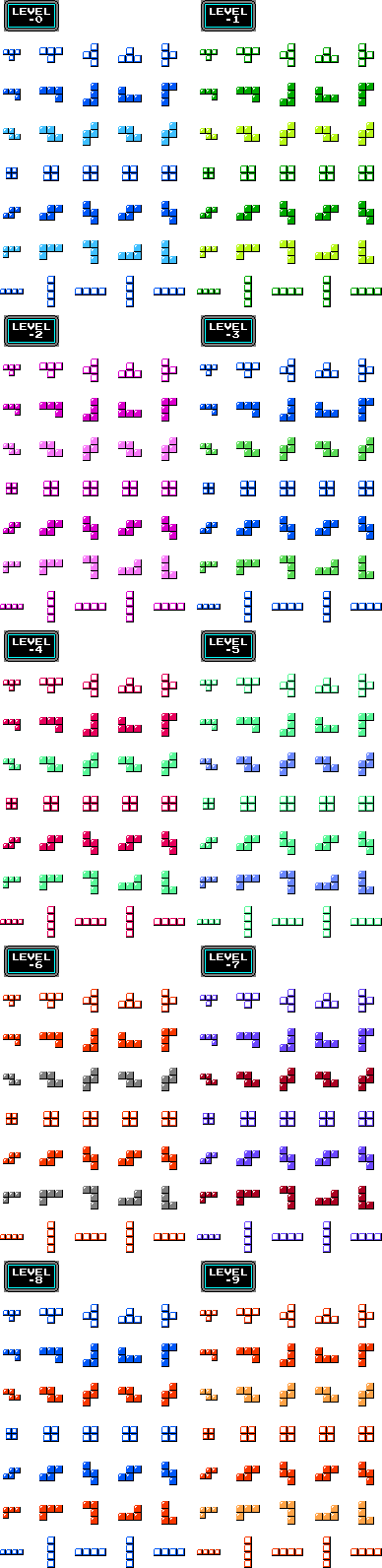 Tetris - Tetrominos