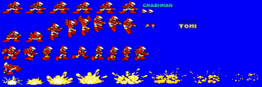 Mega Man: The Power Battle - Crash Man