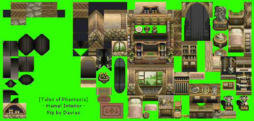 Tales of Phantasia (JPN) - Hamel Interior