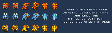 Crystal Defenders R1 / R2 - Drakes