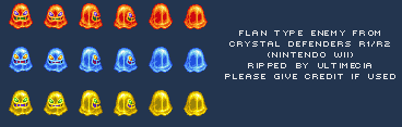 Crystal Defenders R1 / R2 - Flans
