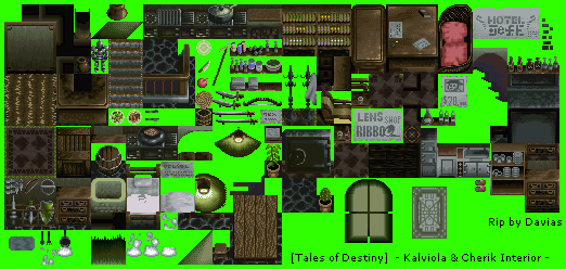 Tales of Destiny - Kalviola & Cherik Interior