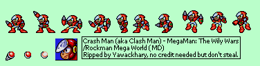 Mega Man: The Wily Wars: Mega Man 2 - Crash Man