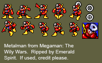 Mega Man: The Wily Wars: Mega Man 2 - Metal Man