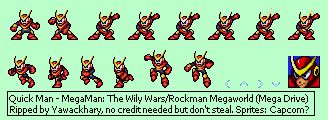 Mega Man: The Wily Wars: Mega Man 2 - Quick Man