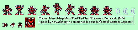 Mega Man: The Wily Wars: Mega Man 3 - Magnet Man
