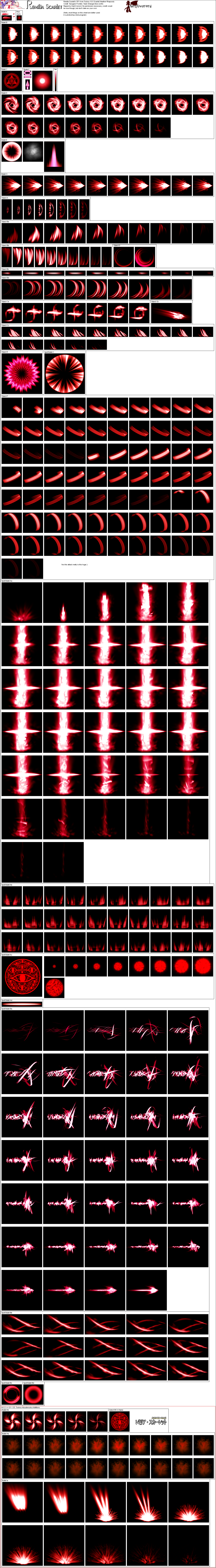 Touhou Hisoutensoku - Remilia Scarlet's Effects