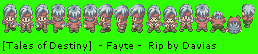 Tales of Destiny - Fayte